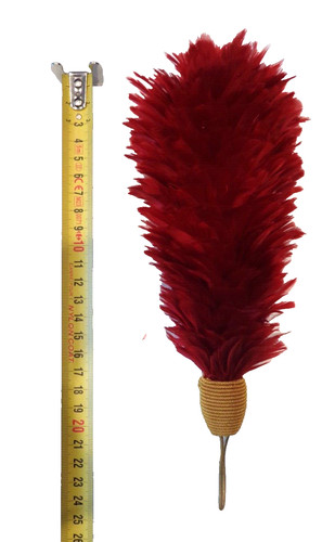 Plumet rouge pour casque