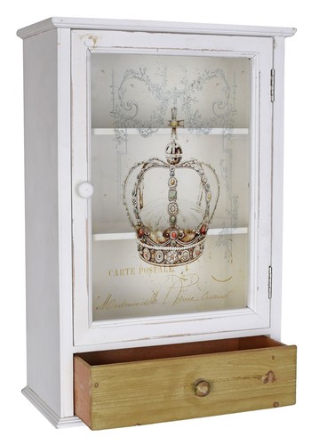 Vitrine murale couronne - vitrine,