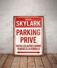 Plaque métal vintage Buick