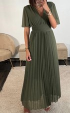 Magnifique Robe Kaki Taille