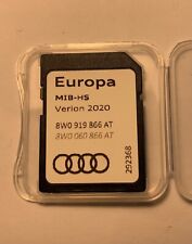 Genuine Audi A3 A4 A5 Q2 Q5 2020 SAT NAV MIB-HS SD Card Europe 8W0919866AT