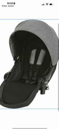 Graco stroller seat gray black - seat,