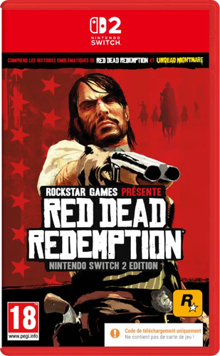 Jeu vidéo switch red dead - jeu, 2