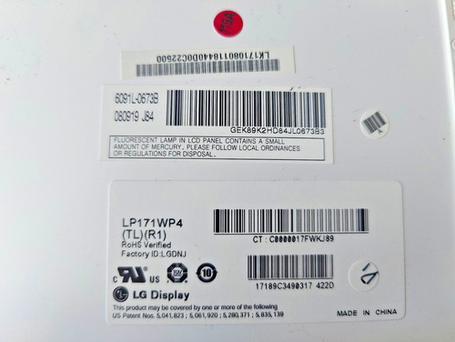 Dalle lcd lp171wp4 wxga - dalle,