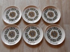 6 Assiettes à Fromage GIEN