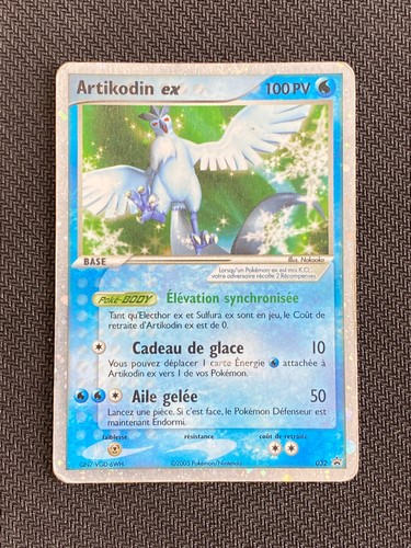 Carte pokémon artikodin - carte,