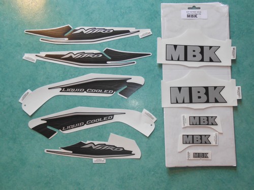 Lot autocollants mbk - autocollants,