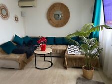 Magnifique canapé en U avec 2 méridiennes état neuf valeur 1200€ vendu 800€ pour