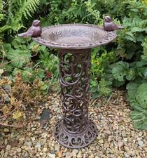 ABREUVOIR OISEAUX BAIN D'OISEAUX JARDIN FONTE STYLE ANCIEN DÉCO JARDIN STYLE ...