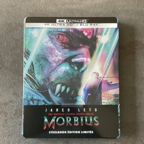 Steelbook morbius ultra hd - steelbook, 4k