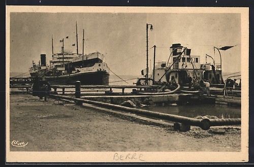Cpa berre étang port - berre-l´Étang,,