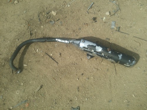 Pot echappement 125 ybr - d,