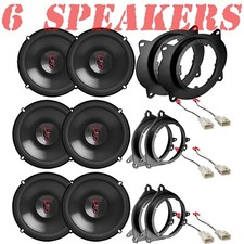 For 2010-2022 Toyota 4Runner JBL Stage3 6.5" Speakers Front/Rear Door/Tailgate