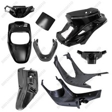 KIT 4 FAIRINGS GLOSSY BLACK + 5 NEUTRAL FAIRINGS MBK BOOSTER 50 YAMAHA BW'S 1988-2003