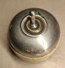Antique Bakelite Switch Aluminum Vintage Collection Decoration 20th Century 