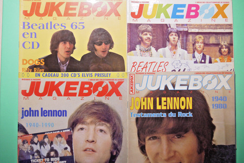 Juke box magazine lot - box,