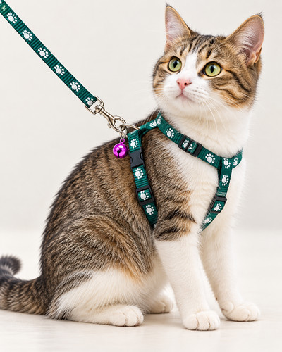 Harnais laisse pour chat - laisse,