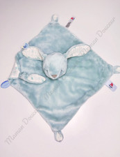 Doudou Plat Lange Lapin Blanc