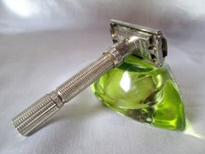 Vintage USA c1965 GILLETTE Slim Adjustable K3 Safety Razor Shaver Safety Razor Razor