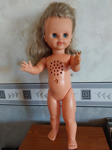Ancienne poupée bella - 55, cm
