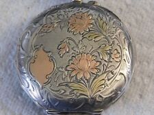 montre gousset argent et or