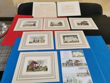 6 bois gravés  Lemarié Fables de La Fontaine  Les Heures Claires. EB MAR  015-6