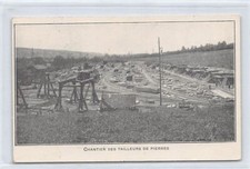 Belgium - FLORZÉ Spirimont (Liège) quarries - blue stone mining
