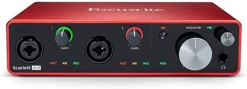 Focusrite scarlett 4i4 usb - focusrite,