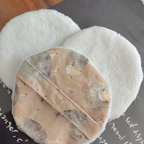 Lingettes lavables faite main - faite,