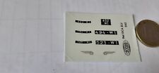 DECAL decals decoration Robri clog d old Peugeot 1/43
