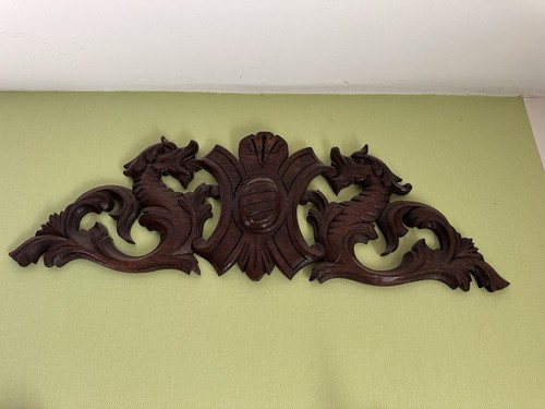 Fronton plaque bois - fronton,
