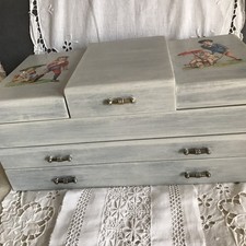 Ancienne Boîte À Couture Ou