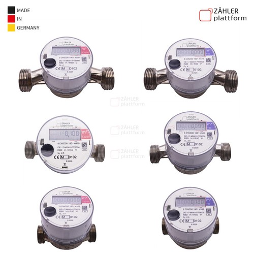Compteur eau radio montage - d'eau,