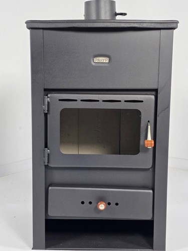 Poêle bois avec plaque de - poêle,