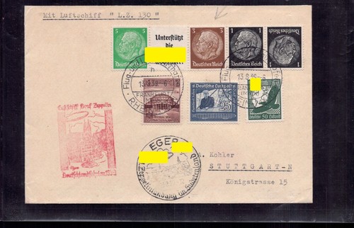 Zeppelin reçu voyages - dr, en