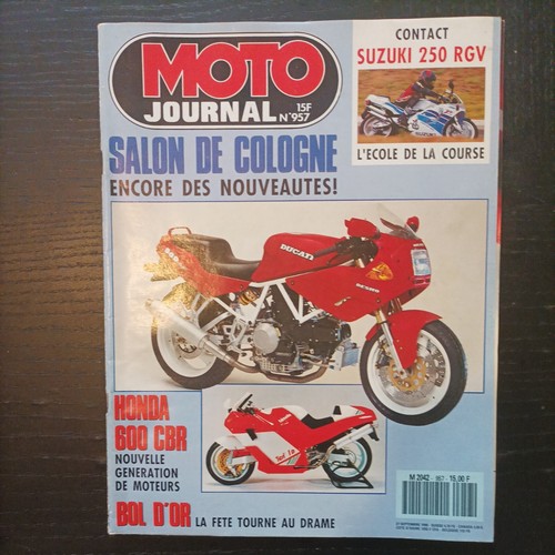 Moto journal 957 suzuki - journal,