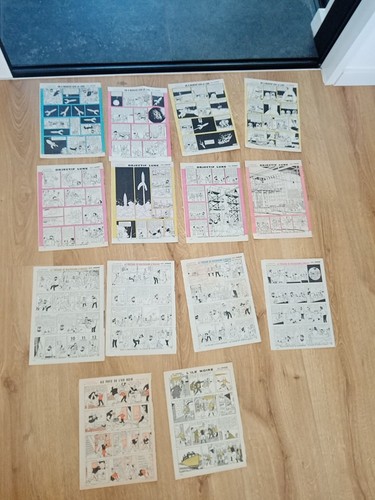 Rare 1958 lot pages - lot, noir