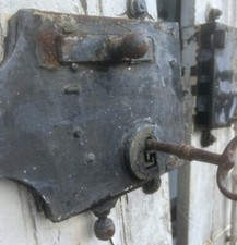 Grande Serrure Louis XV XVIIIeme Maison de Maître Château Portail Porte d Entrée