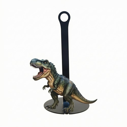 Porte essuie tout - porte-essuie-tout, dinosaure