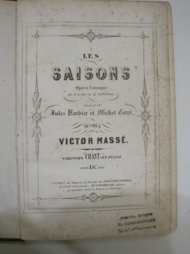 Livre partition opera - partition,