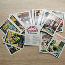 Marvel Superheroes First Issue Covers cartes à collectionner 1984 Au Choix Neuf