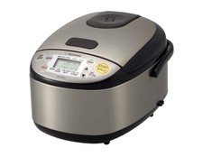 Zojirushi Micom NS-LGC05 Rice Cooker & Warmer - Stainless Black