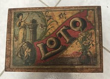 Ancienne Boîte De Jeu De loto