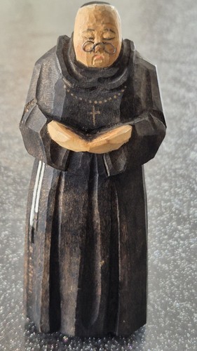 Statuette figurine moine - figurine,