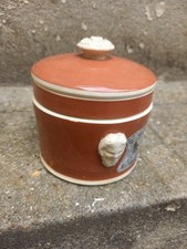 CORSICA Old TERRINE MERLES Ceramic Sarreguemines Collection Grives 