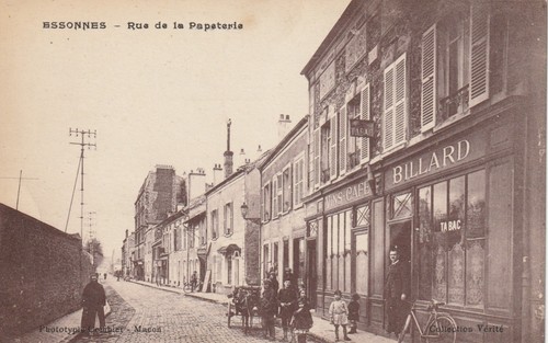 Cpa essonnes rue de - essonnes,