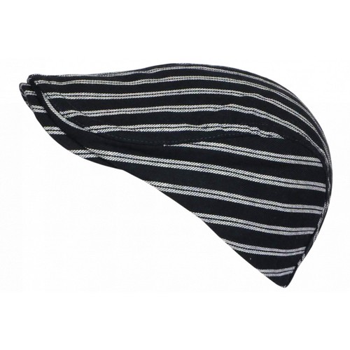 Béret casquette rayée bleu - béret,