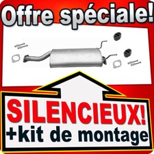 Silencieux Intermédiaire pour SSANGYONG REXTON 2.7 Xdi 186CH Silencieux