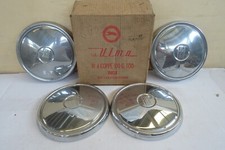 studs Fiat 850 Ulma CUP WHEEL STAINLESS STEEL HUBCAP WHEELS NOS