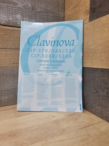 Yamaha clavinova clp 370 - 370, 340